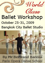 Ballet Workshop Bangkok City Ballet Studio by Bertrand Barena